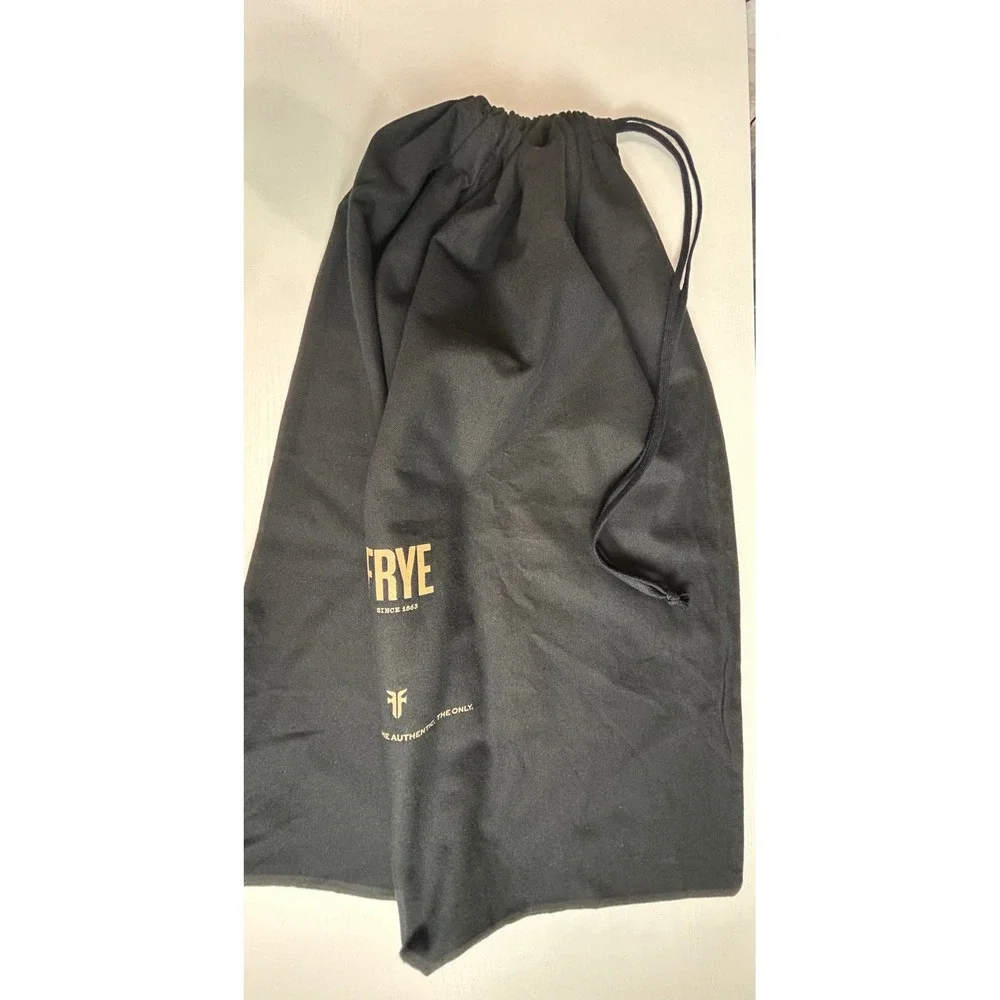 Frye Large Black Cotton Drawstring Dust Bag 23x20 Authentic Storage Accessory